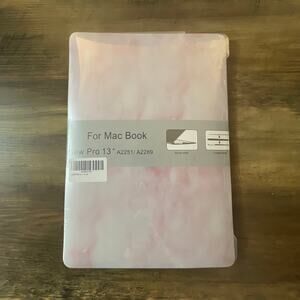MacBook Pro 13” 2016-2020 pink clouds design hardshell case